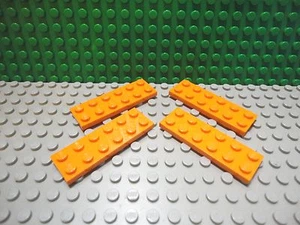 Lego 4 Naranja 2x6 Placa Base NUEVO - Imagen 1 de 1