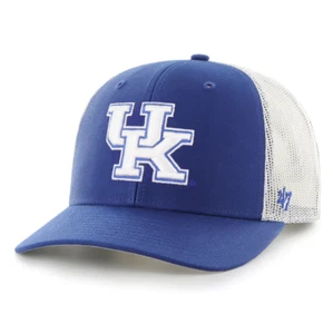 Kentucky Wildcats '47 Brand Blue Trucker Snapback Adjustable Hat - Picture 1 of 2