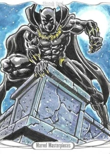 2016 Marvel Masterpieces Sketch - Jim Faustino! - Bild 1 von 2