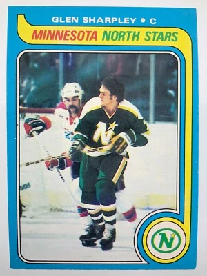 1979-80 Glen Sharpley 93 OPC Minnesota North Stars O-Pee-Chee Hockey Card 0458M - Image 1 of 4
