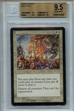 MTG Rout BGS 9.5 Gem Mint Invasion Magic Card Amricons 4998