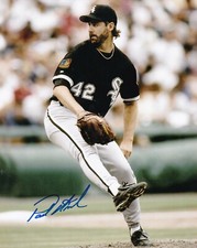 PAUL ASSENMACHER   CHICAGO WHITE SOX   ACTION SIGNED 8x10
