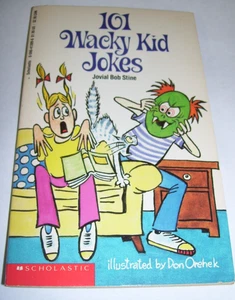 101 Wacky Kid Jokes by Jovial Bob Stine  1988 Book Illustrated by Don Orehek - Picture 1 of 1