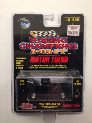 Camioneta Ford F-250 1959 Racing Champions como nueva Motor Trend Diecast #174 Foto 1 de 4
