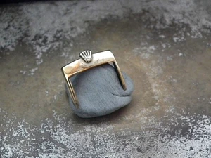 Genuine Rolex Gold Plated 16mm Buckle - Picture 1 of 2
