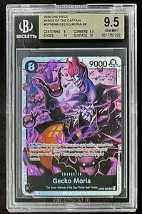 BGS 9.5 One Piece OP06-086 SR Gecko Moria - English - Wings of the Captain - Picture 1 of 2