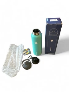 Botella de agua 40 oz acero inoxidable vacío doble pared aislamiento deporte boca ancha - Imagen 1 de 3