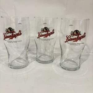 Leinenkugel's Beer Pint Glass 16 oz. 6.25" Tall Chippewa Falls WI. Set Of 3 - Picture 1 of 8