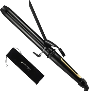 1.25 Inch Curling Iron, Extra Long Barrel Hair Waving Tool, Dual Voltage - Picture 1 of 12