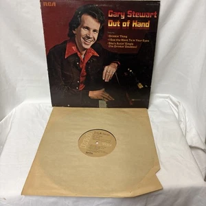 GARY STEWART Out Of Hand LP RCA 5214 JP 1975 Promo EX/VG - Picture 1 of 6