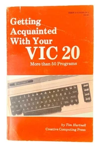 Getting Acquainted With Your Vic-20 Paperback by Tim Hartnell - Foto 1 di 7
