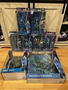 Konvolut 8 Mcfarlane Spielzeug aus Avatar 2: Way Of The Water - Bild 1 von 18