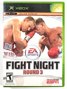 Fight Night: Round 3 (Microsoft Xbox, 2006) Boxeo Original Xbox Estuche y Juego - Imagen 1 de 4