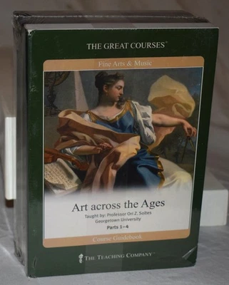 Great Courses: Art Across the Ages, Parts 1-4 (8 DVDs + Guidebook) NEW SEALED - Image 1 of 3