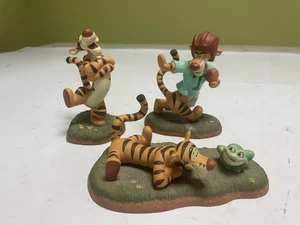 Disney Pooh & Friends Tigger Figurine Lot Bundle Go Get Em Bounce Huggerific - Picture 1 of 8