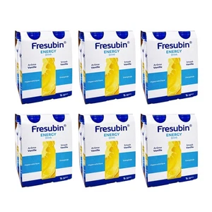 (11,44 EUR/l) FRESUBIN Energy Drink Vanille 6x4x200ml Trinkflasche 24 Stück - Bild 1 von 10