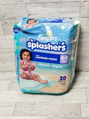 Pañales de natación Pampers Splashers, talla 2-3 Foto 1 de 2