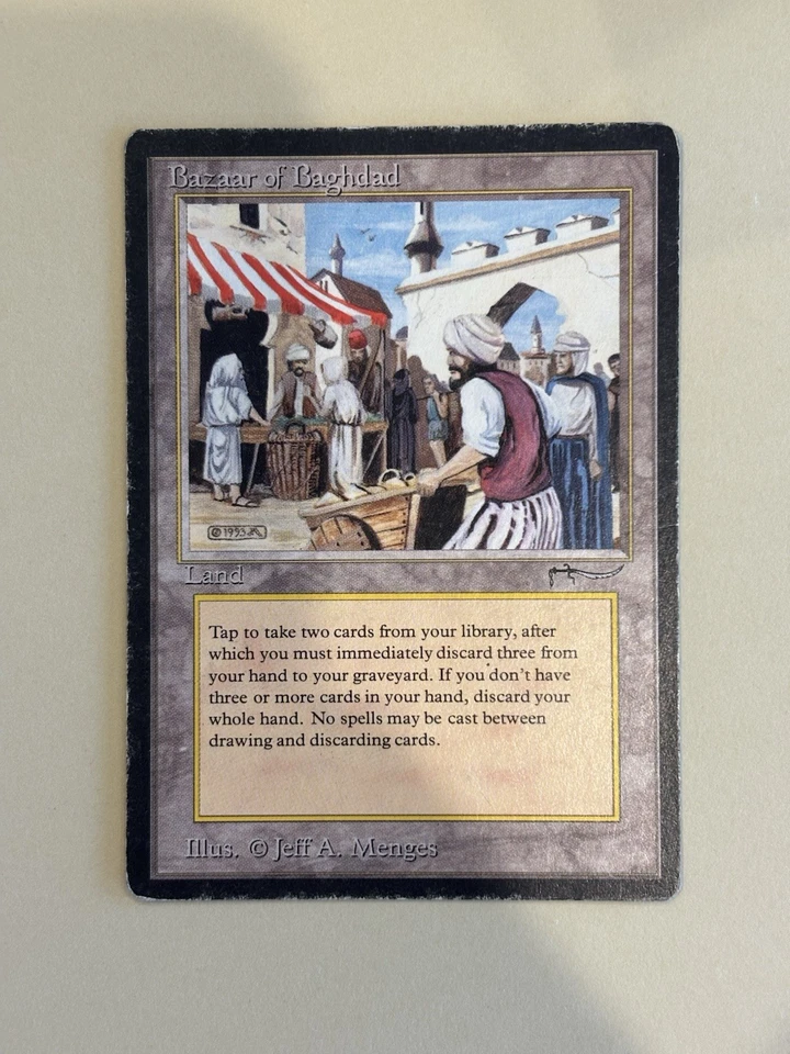 MTG Bazaar of Baghdad - Arabian Nights 1993 Played - Image 1 of 2