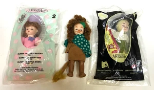2007 Glinda + (2) 2008 McDonalds Zauberer von Oz Madame Alexander Figuren 2-MIP - Bild 1 von 3