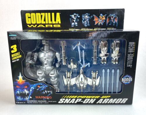 Power Up Snap On Armor Mecha Godzilla Action Figure New NIB 1995 Trendmasters