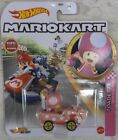 Hot Wheels Mario Kart Toadette Pink Birthday Girl Nintendo MarioKart HTF In hand