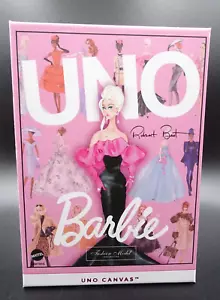 2024 Mattel UNO Canvas "BARBIE" Fashion Model Collection by Robert Best NIB - Picture 1 of 23