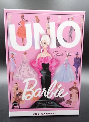 2024 Mattel UNO Canvas "BARBIE" Fashion Model Collection by Robert Best NIB - Image 1 of 4