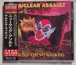 Nuclear Assault Something Wicked CD new Japan reissue - Picture 1 of 2