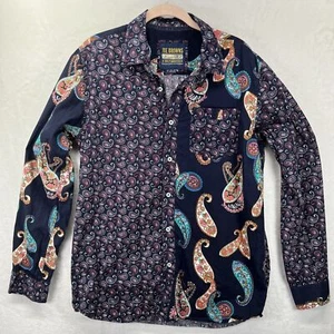 Camisa Joe Browns Ultimate Abotonada Hombres Mediana 39/41 UK Paisley Western - Imagen 1 de 13