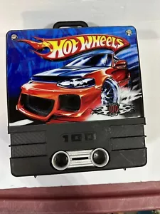 Vintage Hot Wheels 100 Storage Rolling Carrying Case - Case Only Preowned READ - Picture 1 of 15