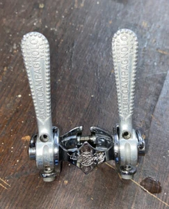 Campagnolo Downtube Shifters Nuovo Record Vintage Road Bike Race Italy Eroica - Picture 1 of 3