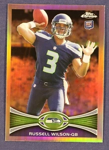 2012 Topps Chrome Refractors #40 Russell Wilson *inv5 - Bild 1 von 2