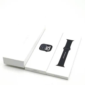New GPS Only Apple Watch Series 10 46mm Jet Black Aluminum MWWQ3LW/A - Photo 1 sur 6