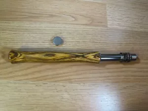 Full Wells Fly Rod Handle kit, Zebra Wood, Hidden Hood A6c - Picture 1 of 1