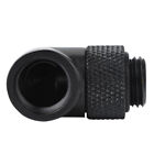 90 Degree Angle Tube Fitting PC Water Cooling G1/4 Thread Elbow Connector UK