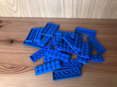Lego 25x Plate 2x6 Platte Plättchen 3795 Blau Blue Zubehör 379523 - Bild 1 von 4