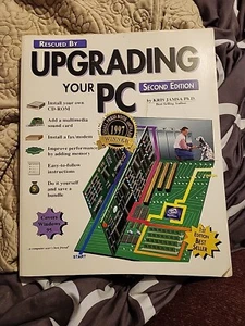 Rescued by Upgrading Your PC by Kris Jamsa (PB) Vintage Computer Guide - Picture 1 of 10