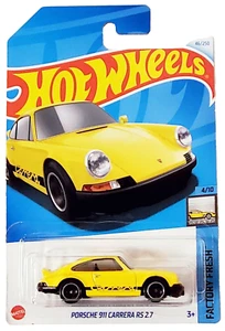 Hot Wheels 2024, Factory Fresh, Porsche 911 Carrera RS 2.7 (HW2550) - Bild 1 von 1