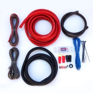 RDCARSHOW 0 STÄRKE AMP KIT VERSTÄRKER INSTALLATION KABEL KOMPLETT 30.000W AUTO AUDIO - Bild 1 von 2