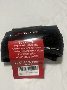 Neumático de bicicleta plegable 30TPI Fincci One 26X1.95 W1108 50-559 - Imagen 1 de 11