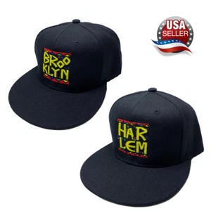 Diseño africano Brooklyn Harlem Snapback Sombrero Ajustable Gorra Gorra de béisbol - Imagen 1 de 7