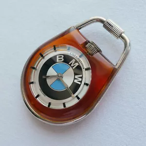 BMW Classic 3.0 CSL Car Accessory Rally Racing Mechanical Swiss Watch Keychain - Picture 1 of 18