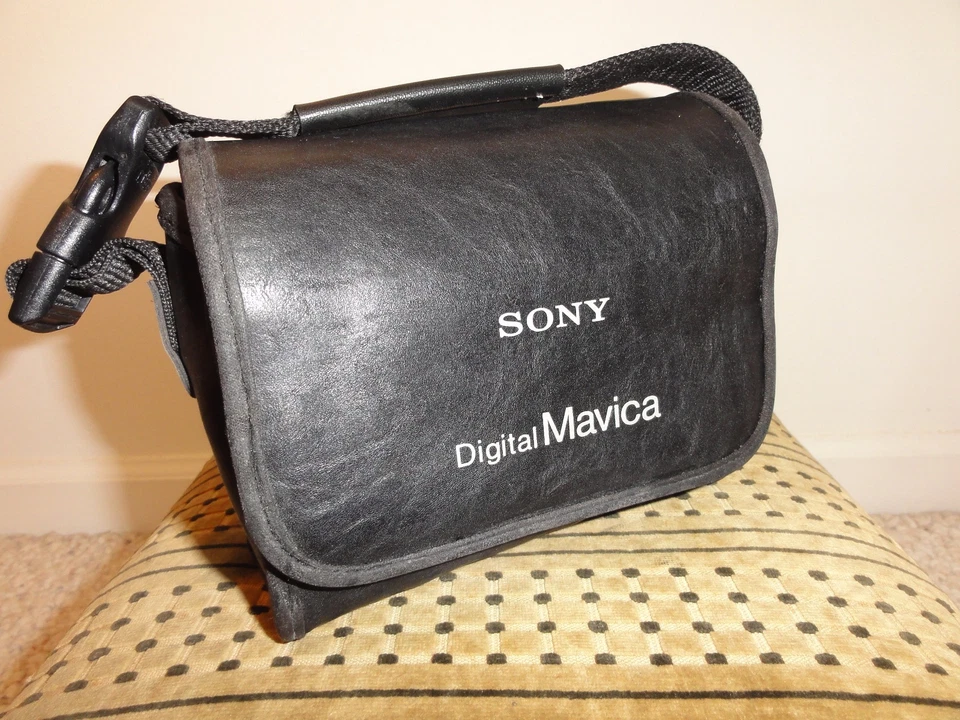 Estuche de mano Sony Digital Mavica Vintage ORIGINAL Foto 1 de 4