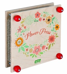 Flower Press Wooden Leaf Press by Ideas 19.5 x 19.5 cm - Picture 1 of 1