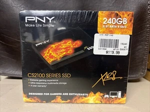 PNY CS2100 Series XLR8 SSD 240 GB SSD - Picture 1 of 2
