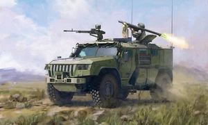RPG Modell 35009 1/35 Kamaz Taifun-VDV K-4386 PVO (Luftverteidigungsfahrzeug) - Bild 1 von 10
