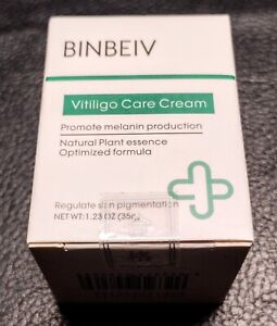 Brand New Sealed Bingeiv Vitiligo Care Cream Natural Plant Essence 1.23oz 35g