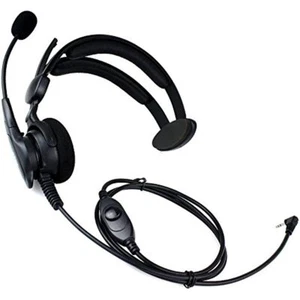 Overhead Earpiece Headset Microphone Noise Cancelling for Motorola COBRA RADIO - Picture 1 of 3