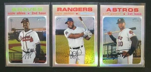 2020 Topps Heritage Elvis Andrus Chrome Refractor Parallel #'d 052/571, MINT - Picture 1 of 1