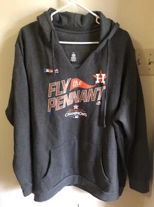 Houston Astros Baseball "Fly The Pennant" Championship Sweatshirt 2XL Hoodie - Picture 1 of 10
